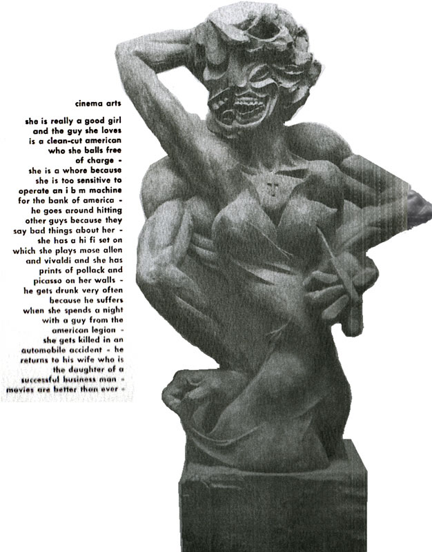 Vito Paulekas Sculpture, "Cinema Arts"