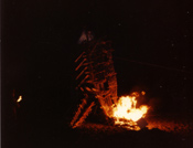 Burning under way!