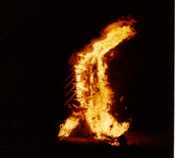 Burning 100%