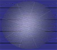 Blue night sky interactive GIF animation