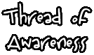 Navigation Tables for the Thread of Awareness in Chaos
