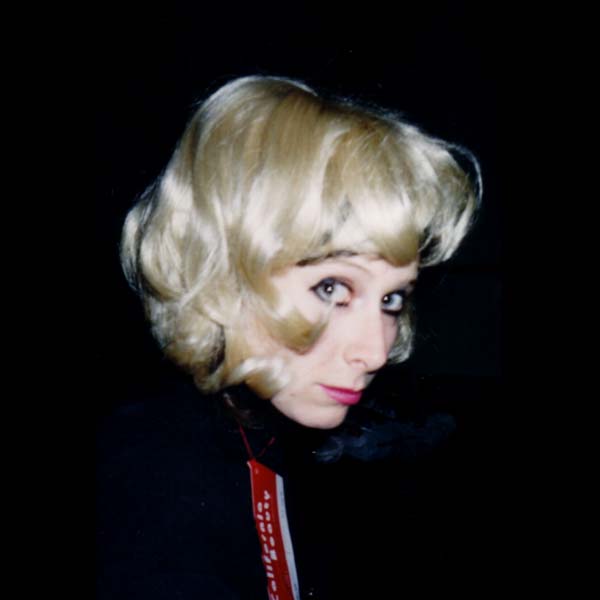 Me in a Blonde Wig