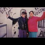 Leslie and Lorene on Napa River Railroad Bridge