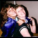 Leslie the UGA freshman with my mom...
